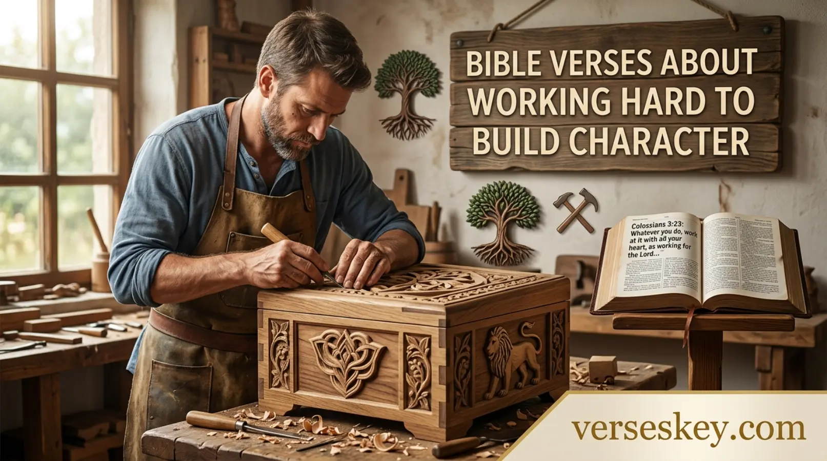 Bible Verses About Working Hard to Build Character