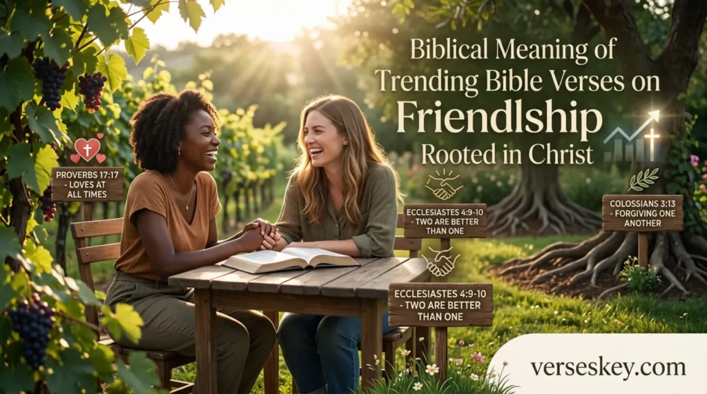 Biblical Meaning of Trending Bible Verses on Friendship