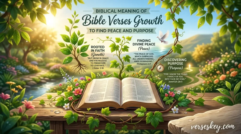 Biblical Meaning of Bible Verses About Growth
