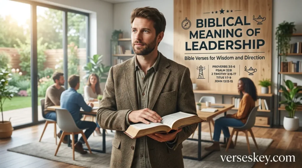 Biblical Meaning of Leadership Bible Verses