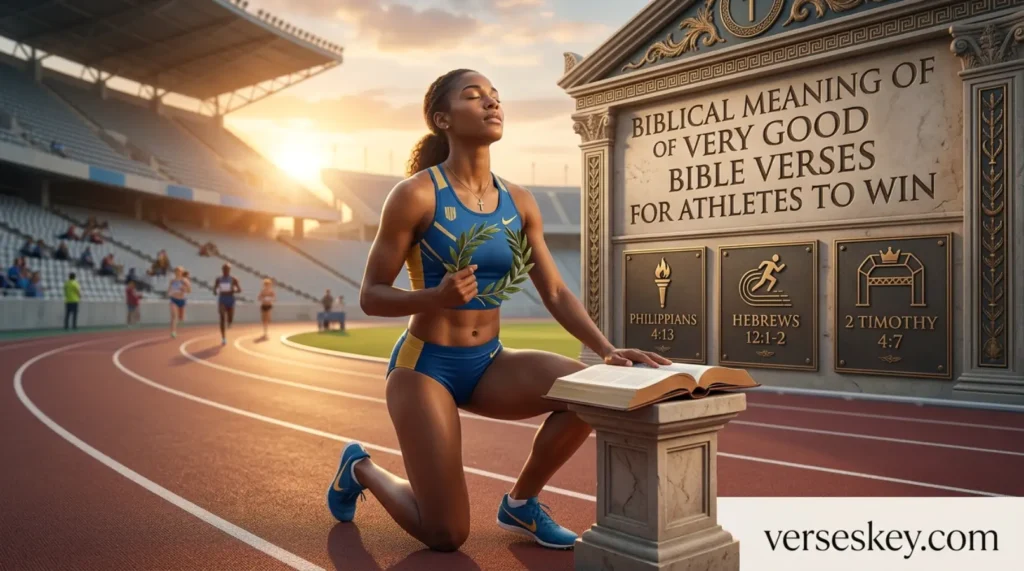 Biblical Meaning of Very Good Bible Verses for Athletes to Win