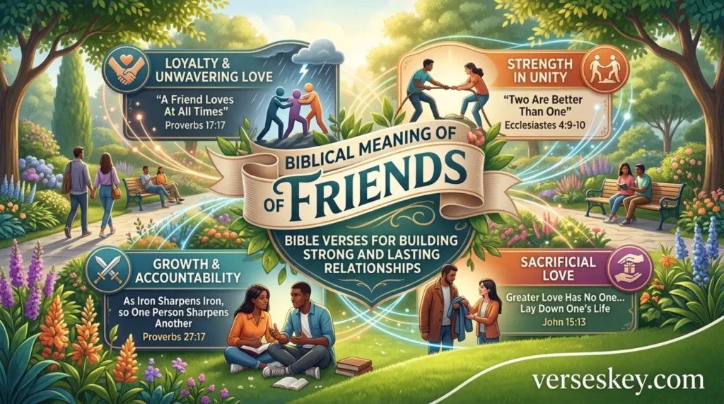Biblical Meaning of Friends Bible Verses