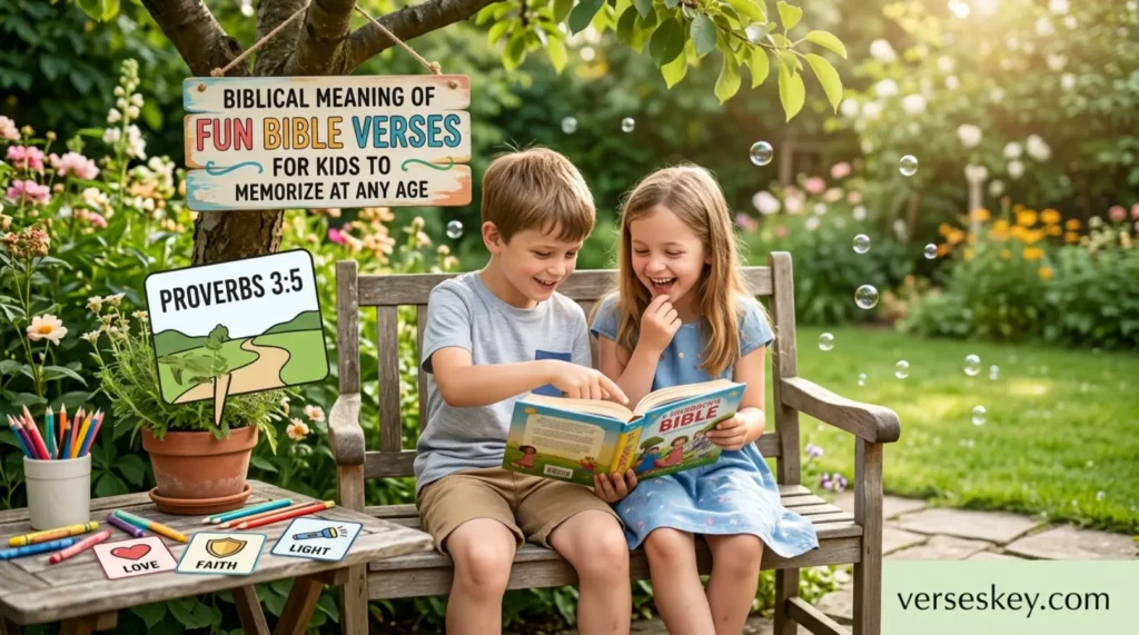 Biblical Meaning of Fun Bible Verses for Kids to Memorize at Any Age