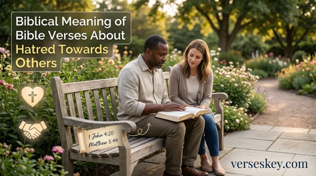 Biblical Meaning of Bible Verses About Hatred Towards Others