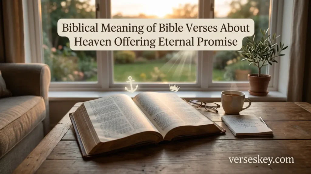 Biblical Meaning of Bible Verses About Heaven