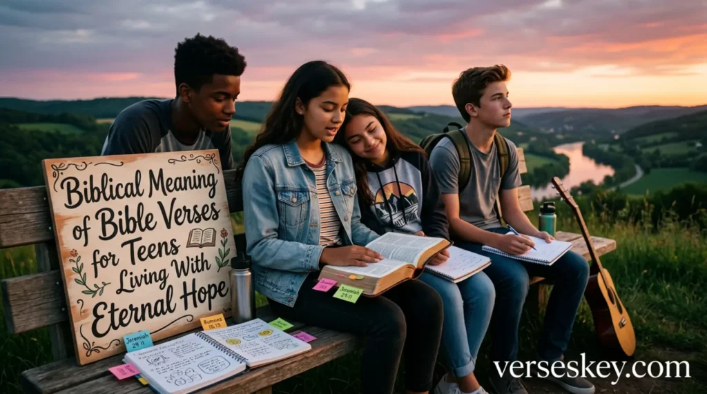 Biblical Meaning of Bible Verses for Teens