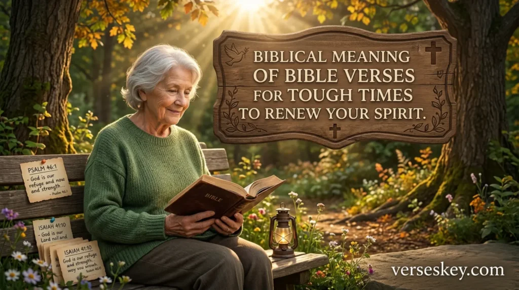 Biblical Meaning of Bible Verses for Tough Times