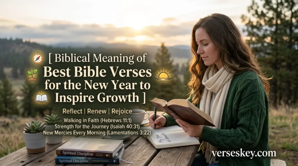 Biblical Meaning of Best Bible Verses for the New Year to Inspire Growth