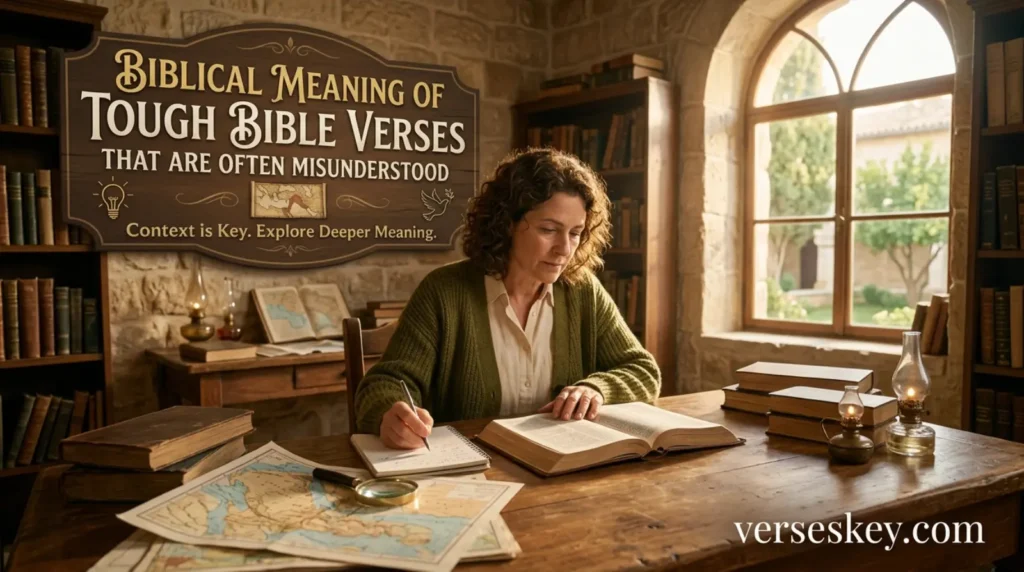 Biblical Meaning of Tough Bible Verses