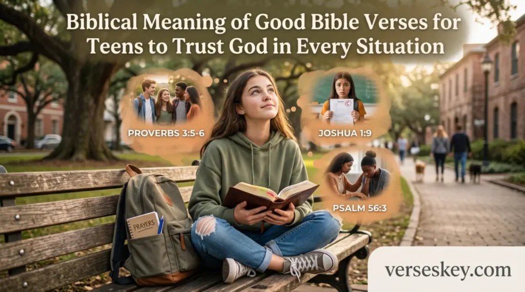 Biblical Meaning of Good Bible Verses for Teens