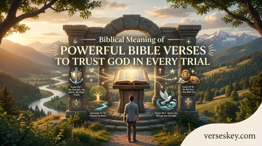 Biblical Meaning of Powerful Bible Verses to Trust God in Every Trial