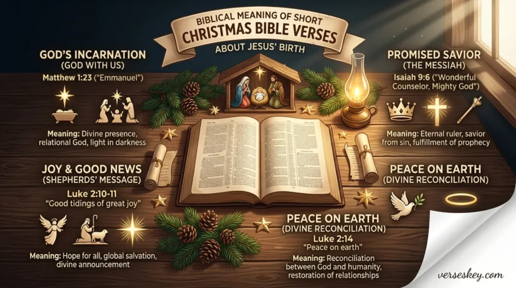 Biblical Meaning of Short Christmas Bible Verses