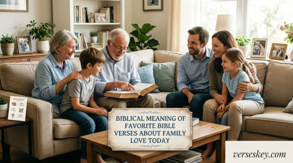 Biblical Meaning of Favorite Bible Verses About Family Love Today