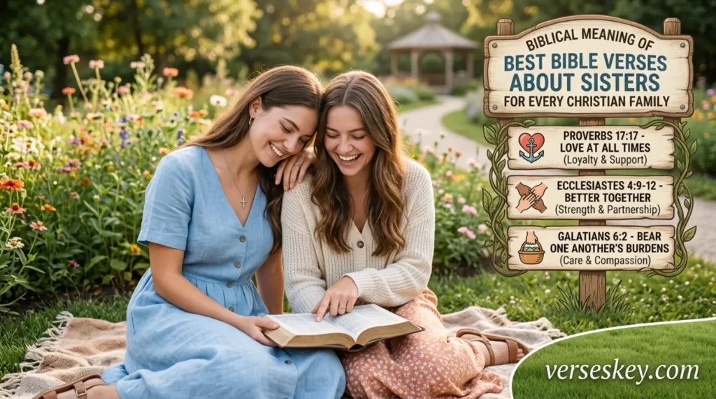 Biblical Meaning of Best Bible Verses About Sisters