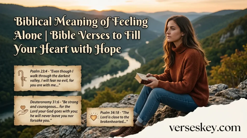 Biblical Meaning of Feeling Alone Bible Verses