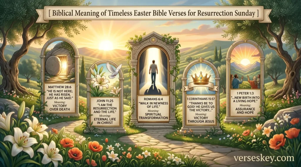 Biblical Meaning of Timeless Easter Bible Verses