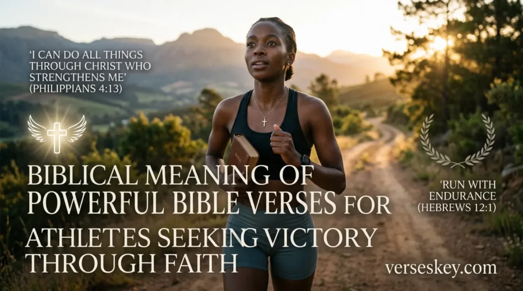 Biblical Meaning of Powerful Bible Verses for Athletes
