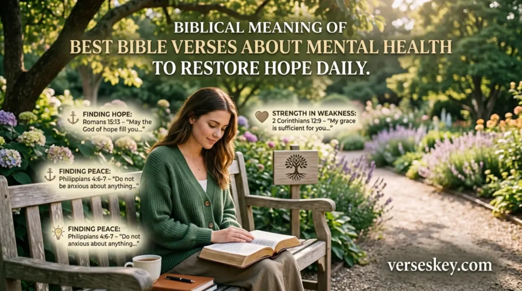 Biblical Meaning of Best Bible Verses About Mental Health
