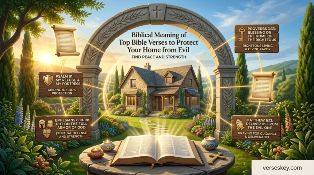 Biblical Meaning of Top Bible Verses to Protect Your Home from Evil