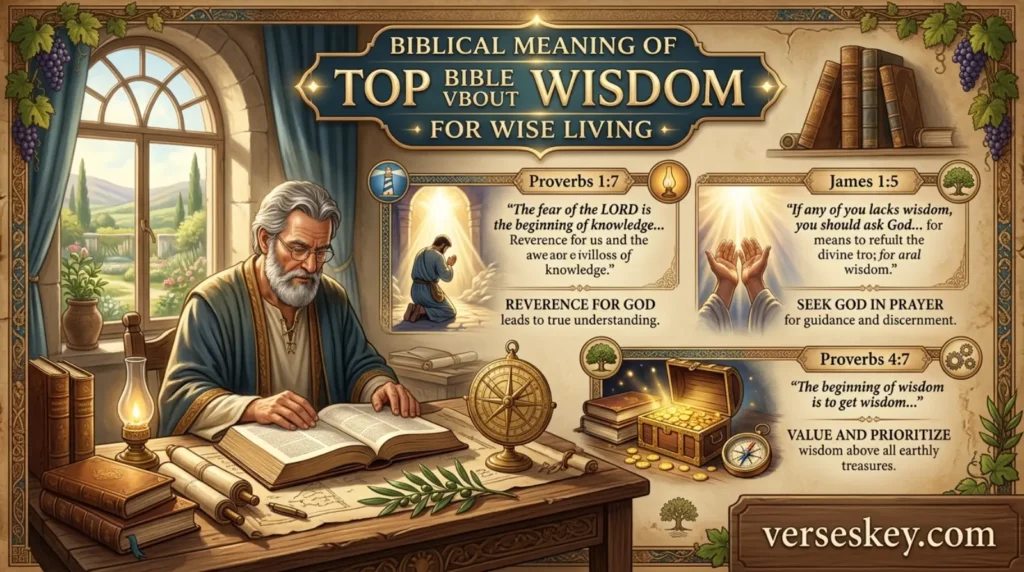 Biblical Meaning of Top Bible Verses About Wisdom