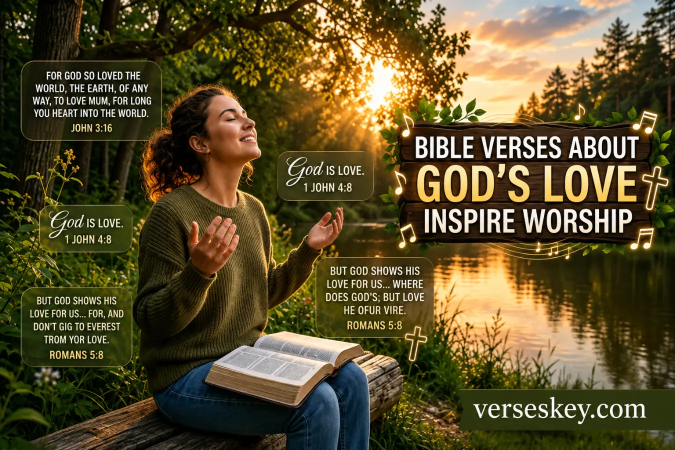 Bible Verses About God's Love Inspire Worship