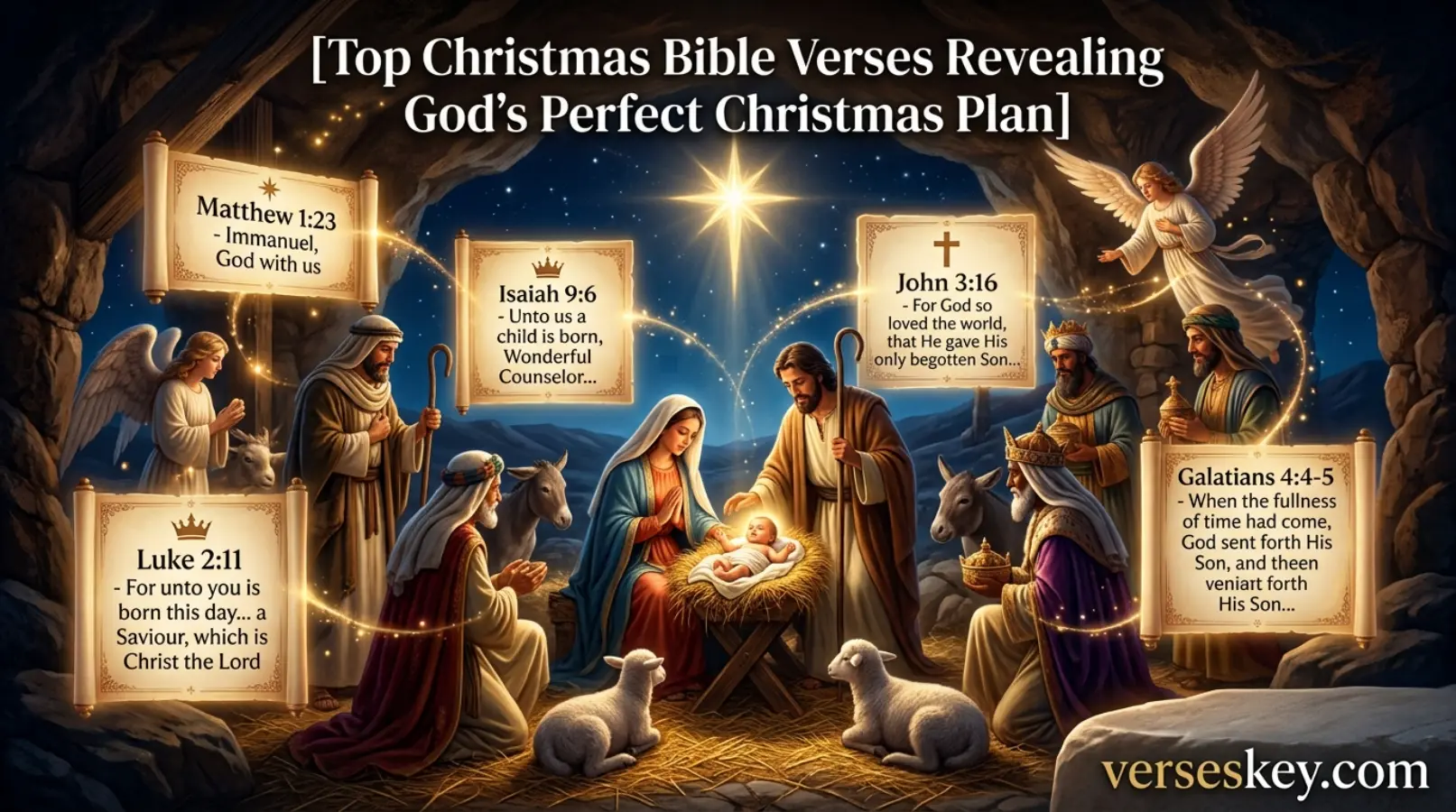 Top Christmas Bible Verses Revealing God's Perfect Christmas Plan