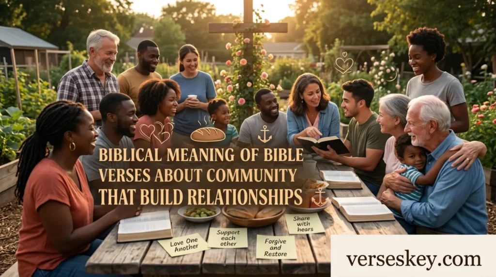 Biblical Meaning of Bible Verses About Community That Build Relationships