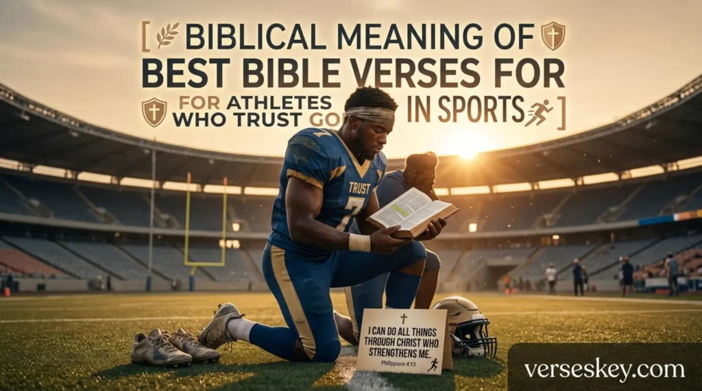 Biblical Meaning of Best Bible Verses for Athletes