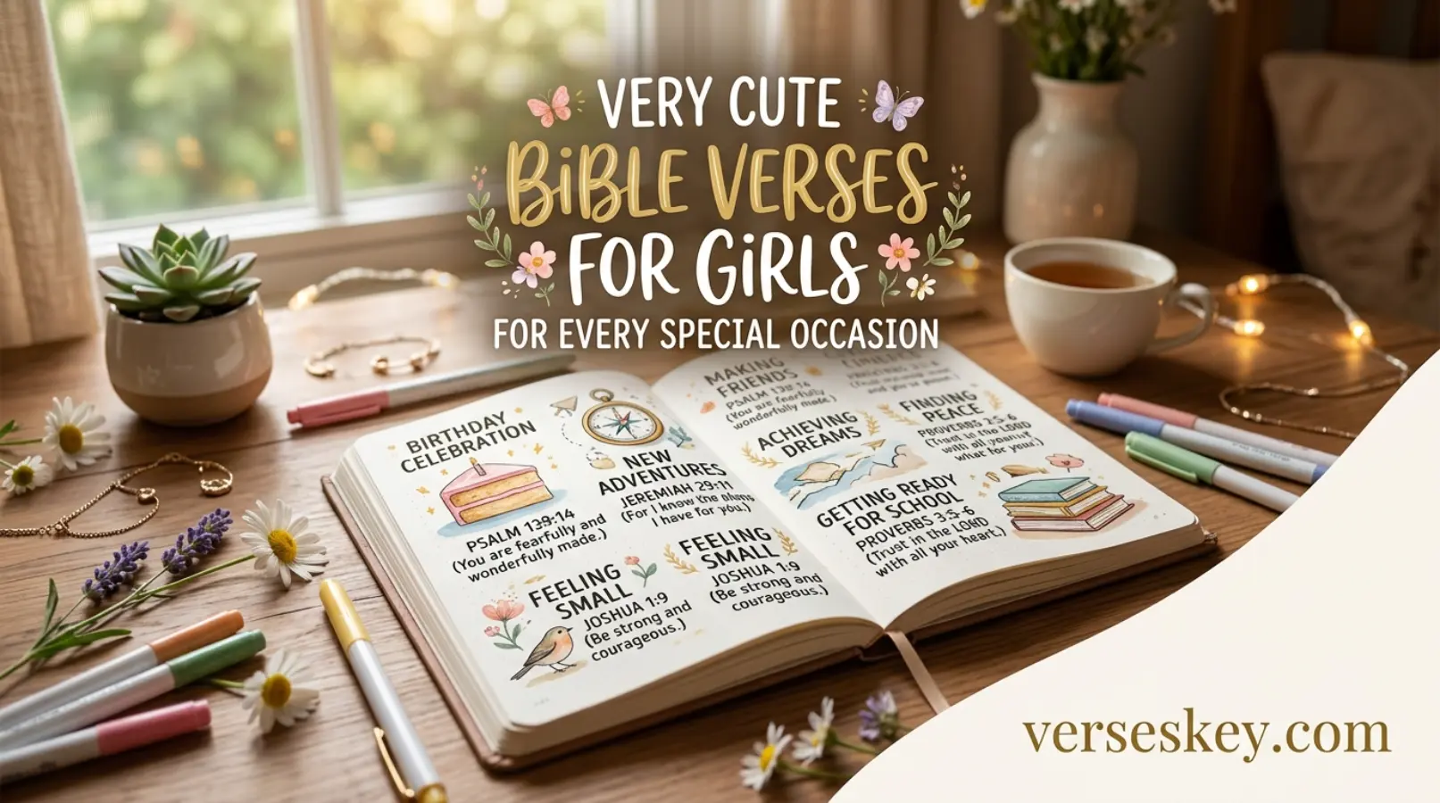Very Cute Bible Verses for Girls for Every Occasion