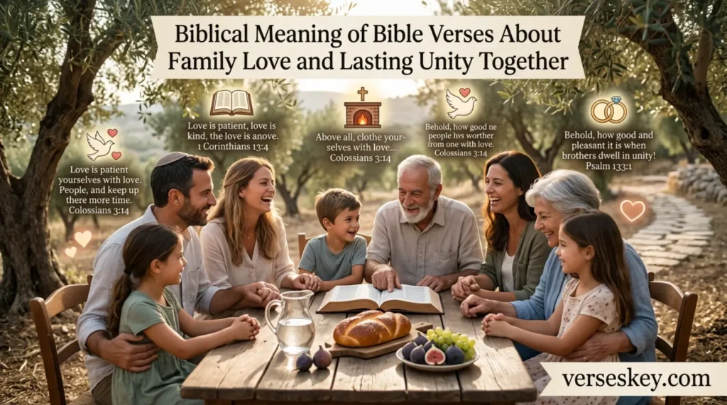Biblical Meaning of Bible Verses About Family Love