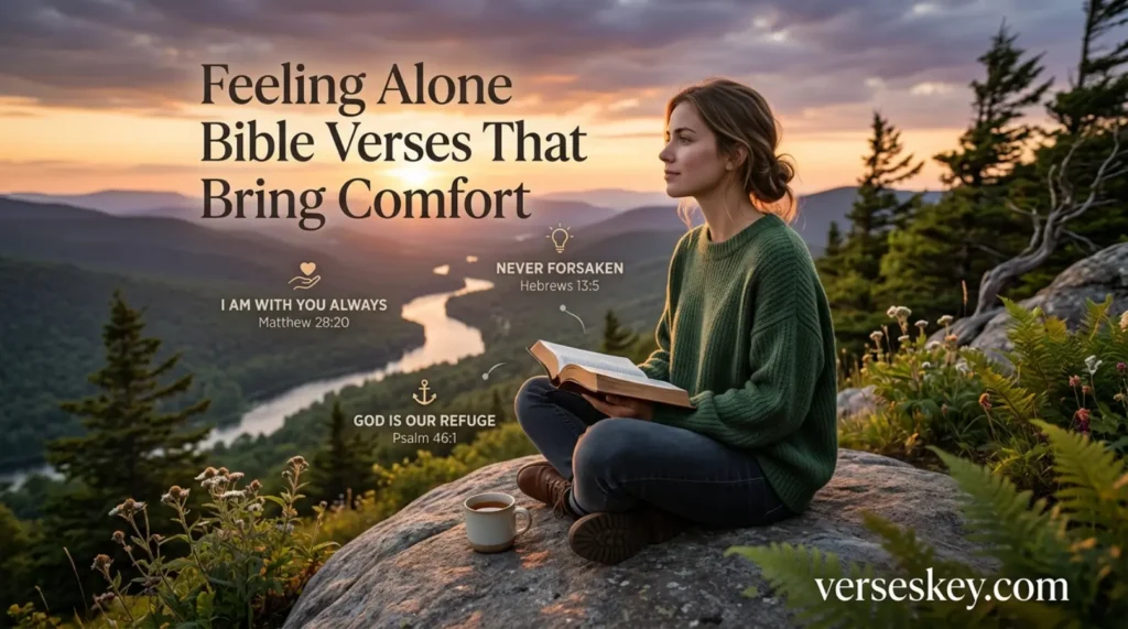 Feeling Alone Bible Verses That Bring Comfort