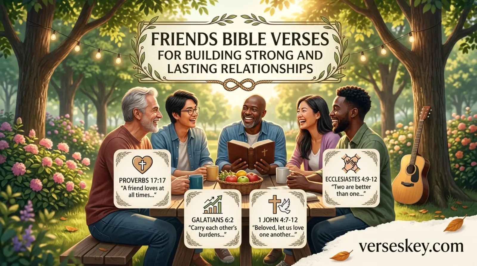 Friends Bible Verses for Building Strong and Lasting Relationships