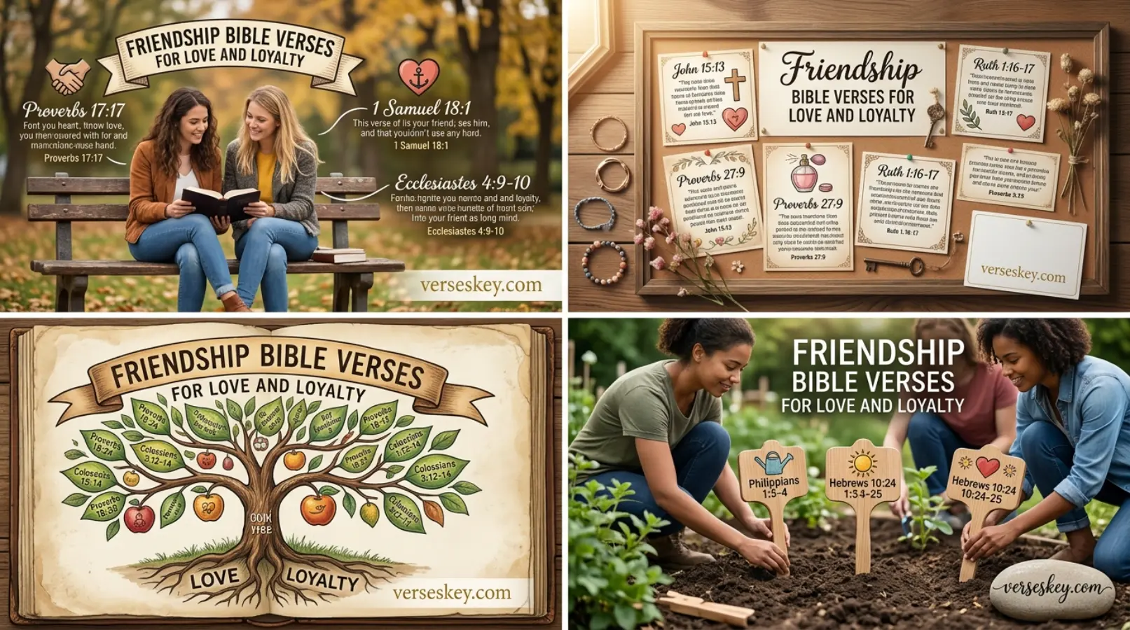 Friendship Bible Verses for Love and Loyalty