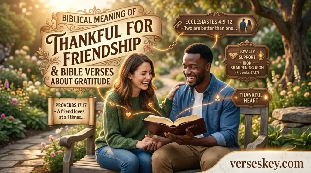 Biblical Meaning of Thankful for Friendship