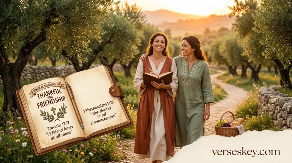 Thankful for Friendship Bible Verses About Gratitude