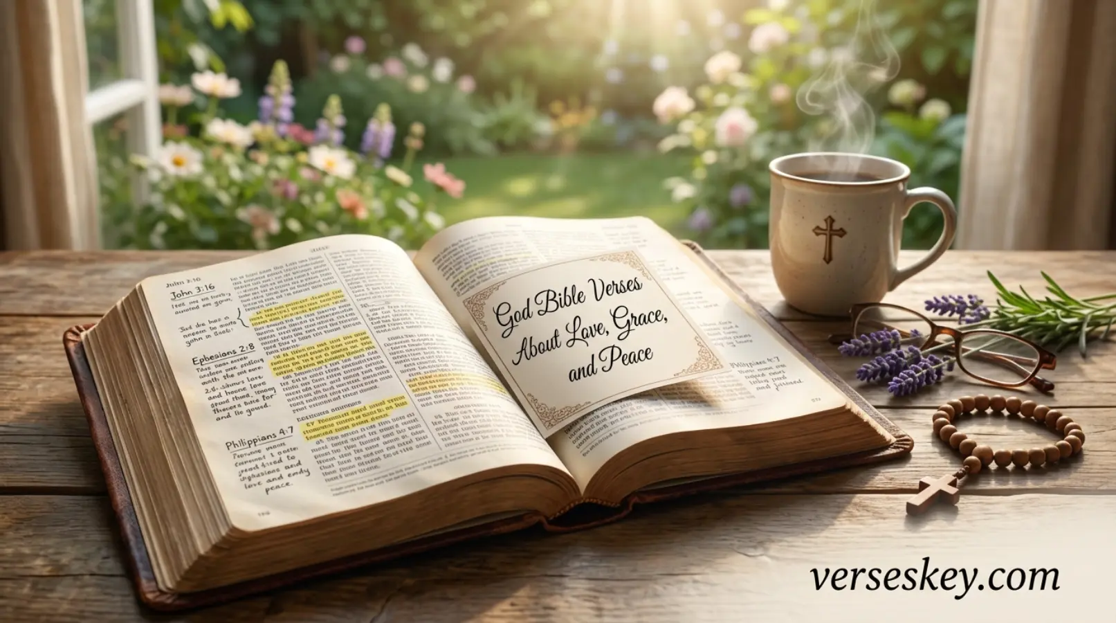 God Bible Verses About Love, Grace, and Peace