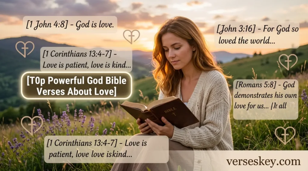 T0p Powerful God Bible Verses About Love