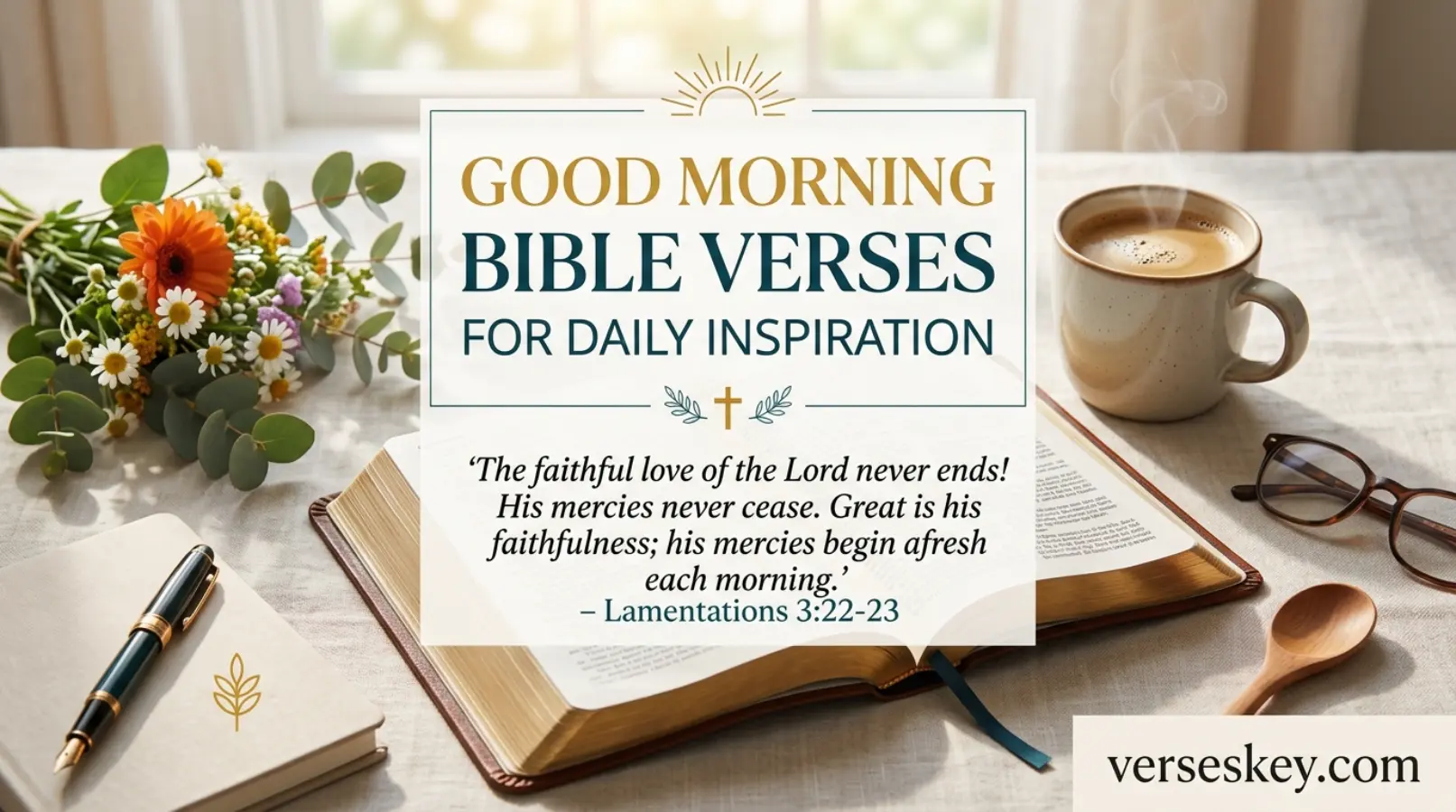 Good Morning Bible Verses for Daily Inspiration