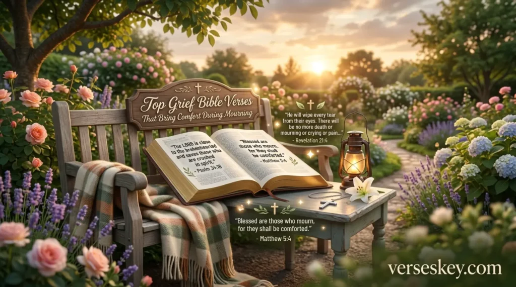 Top Grief Bible Verses That Bring Comfort During Mourning