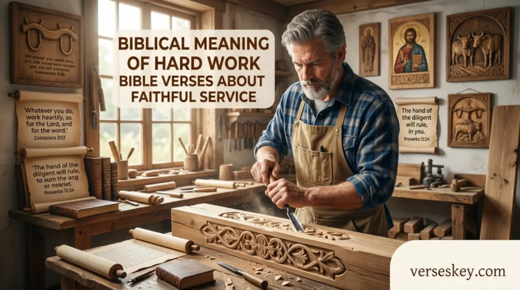 Biblical Meaning of Hard Work Bible Verses