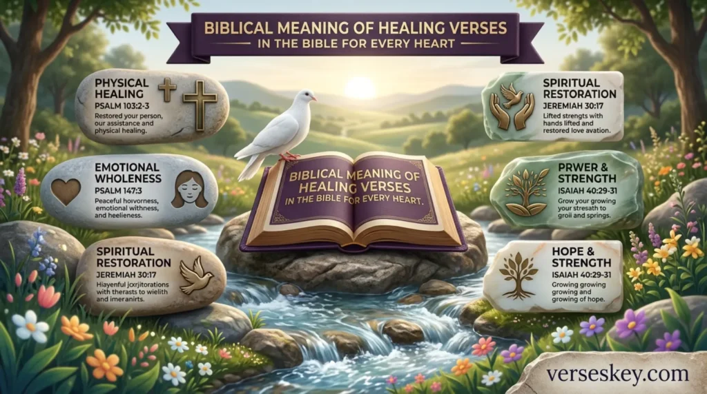 Biblical Meaning of Healing Verses in the Bible for Every Heart