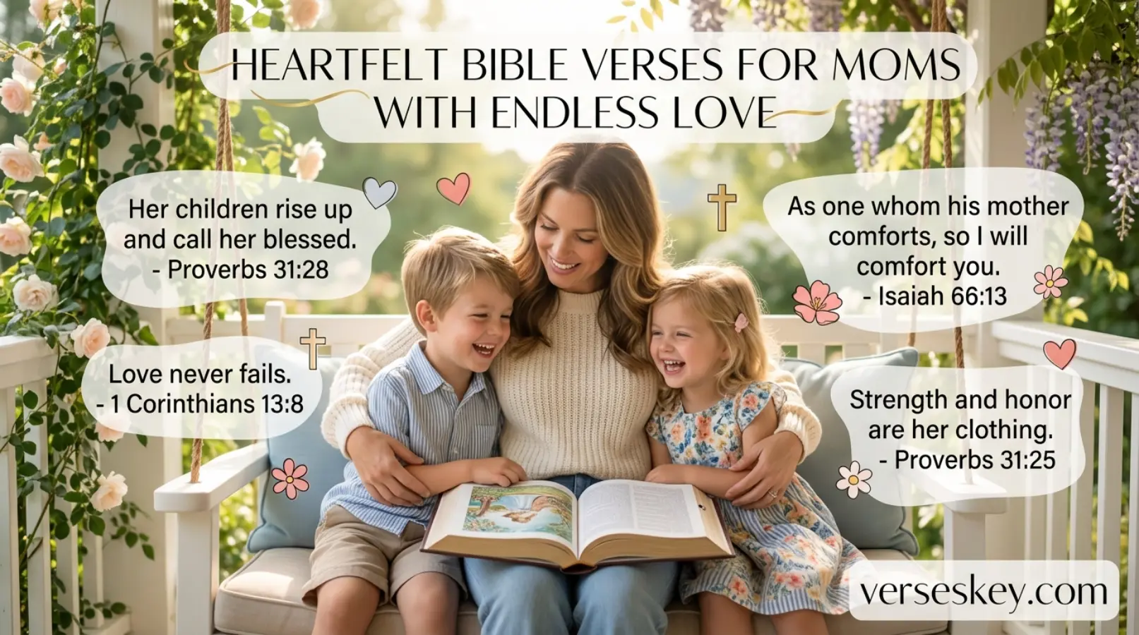 Heartfelt Bible Verses for Moms With Endless Love