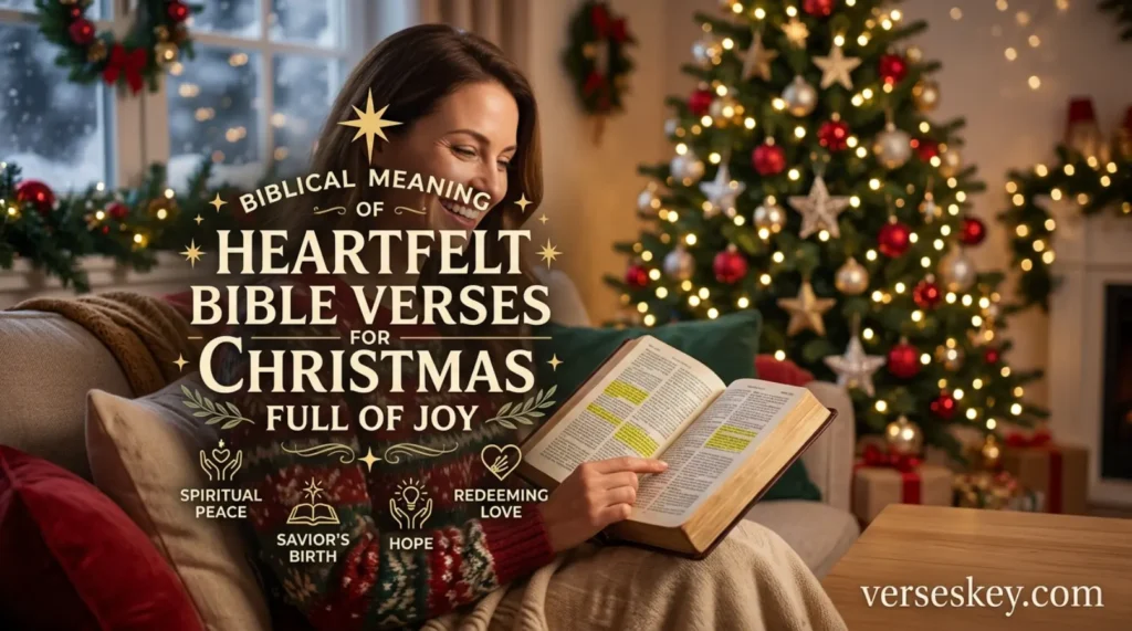 Biblical Meaning of Heartfelt Bible Verses for Christmas Full of Joy