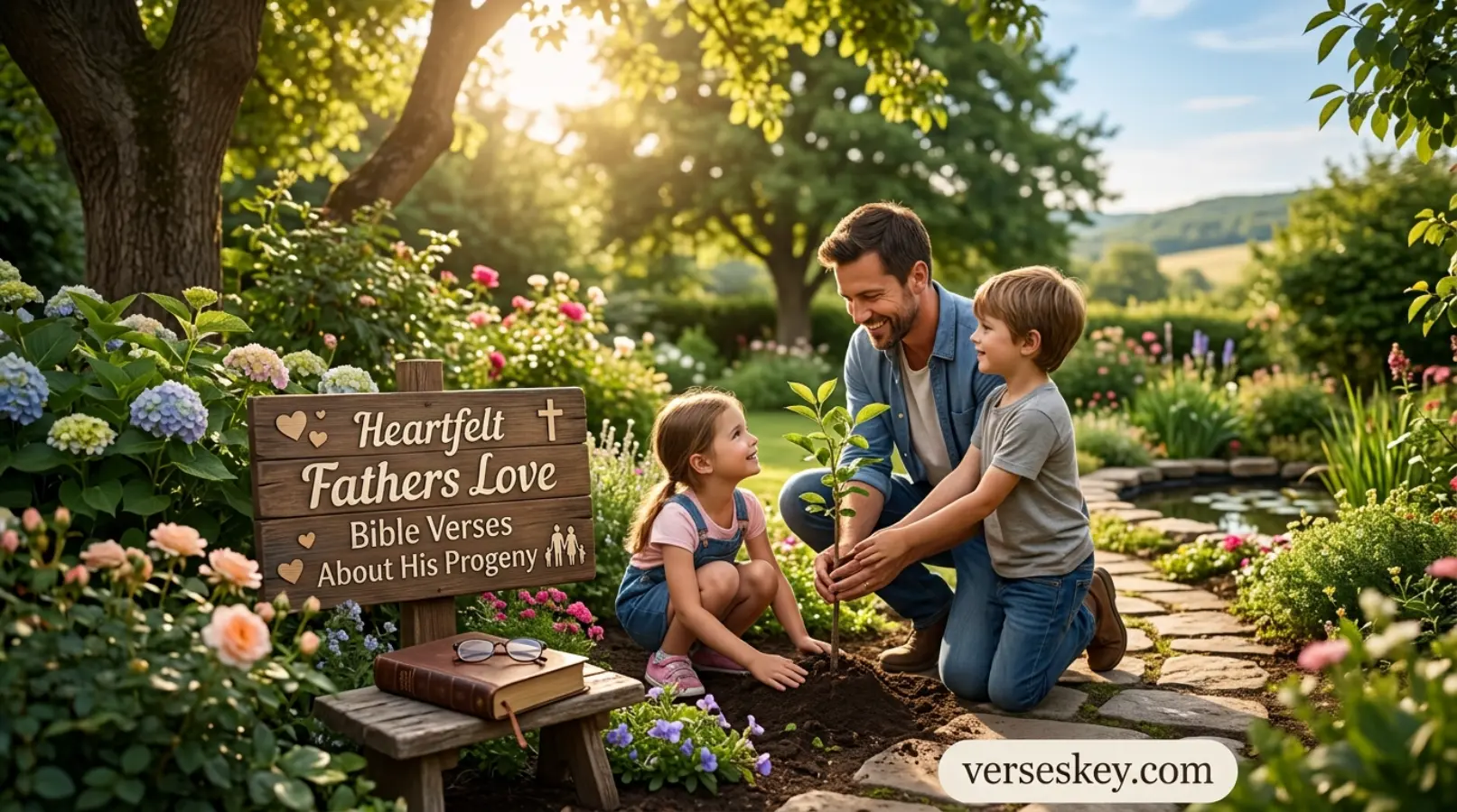 Heartfelt Fathers Love Bible Verses About His Progeny