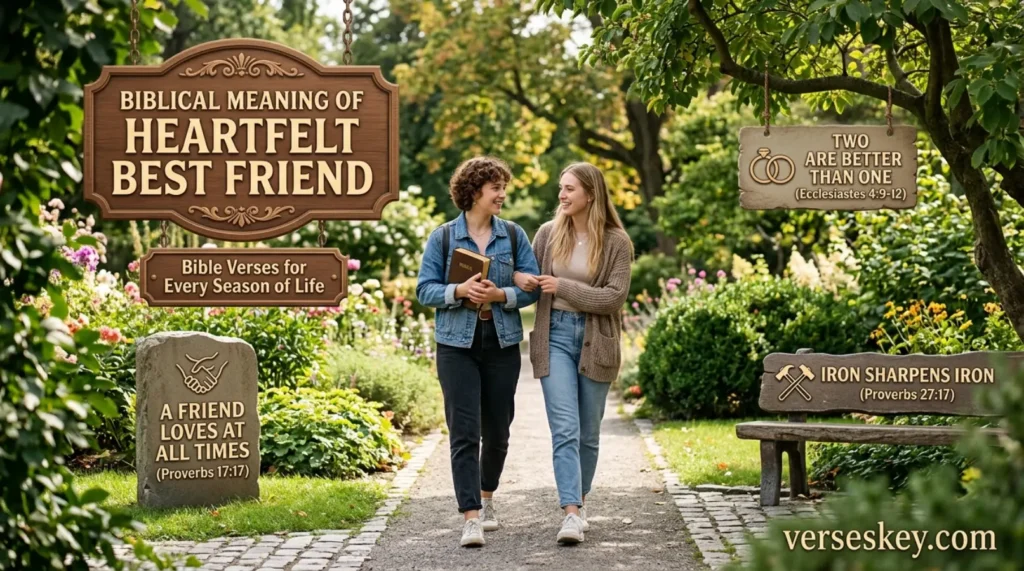 Biblical Meaning of Heartfelt Best Friend Bible Verses