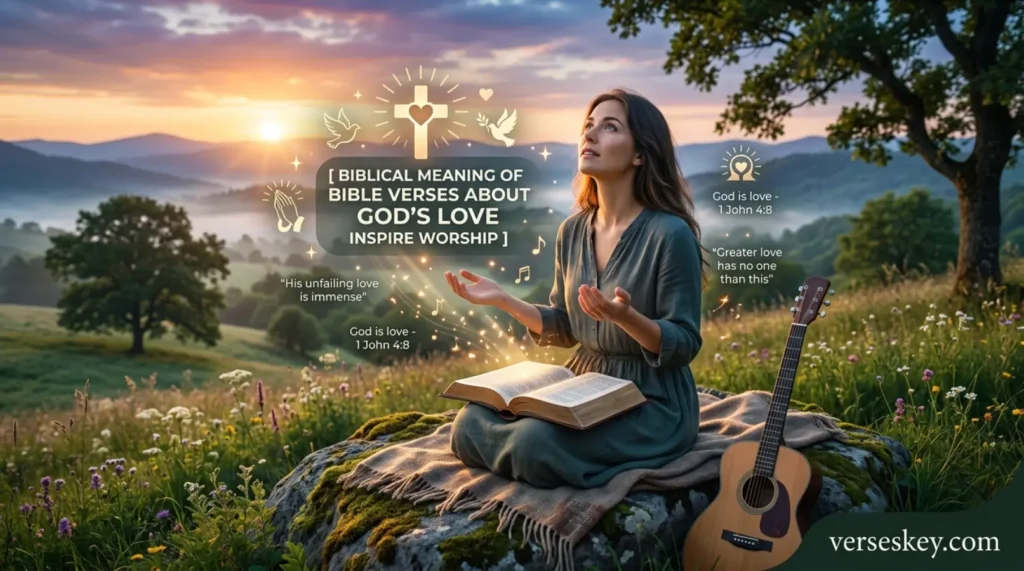 Biblical Meaning of Bible Verses About God's Love Inspire Worship