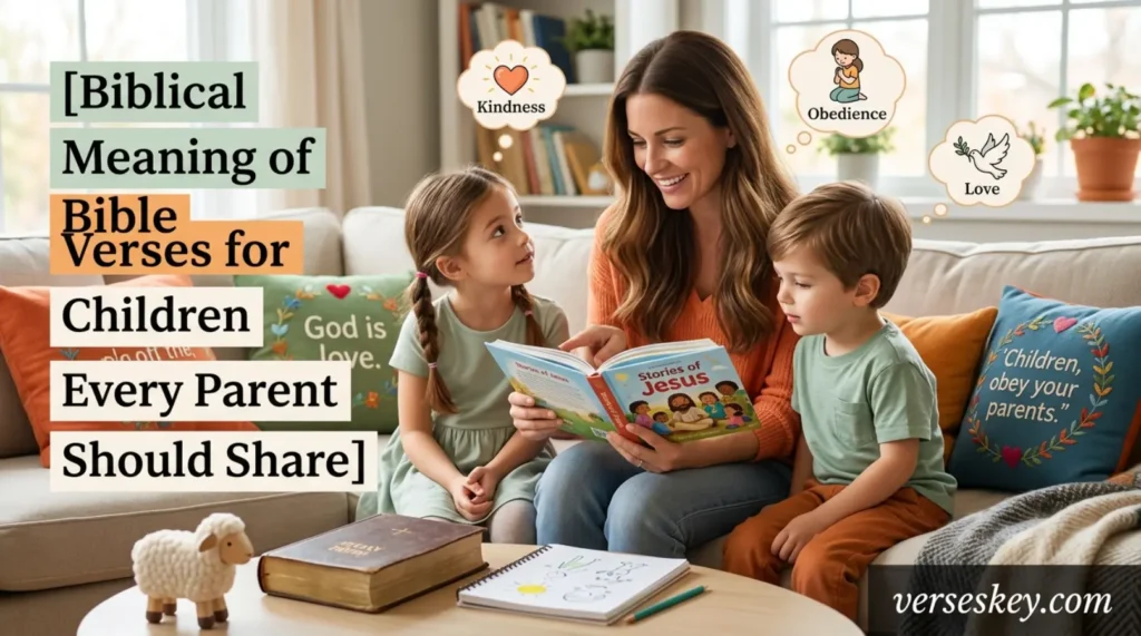 Biblical Meaning of Bible Verses for Children