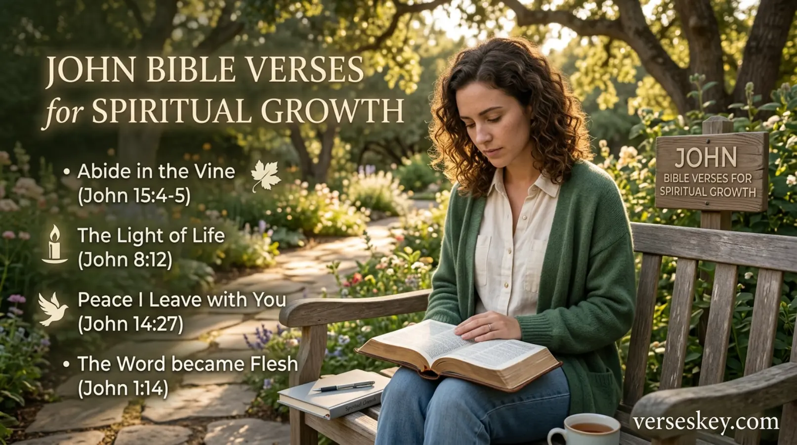 John Bible Verses for Spiritual Growth