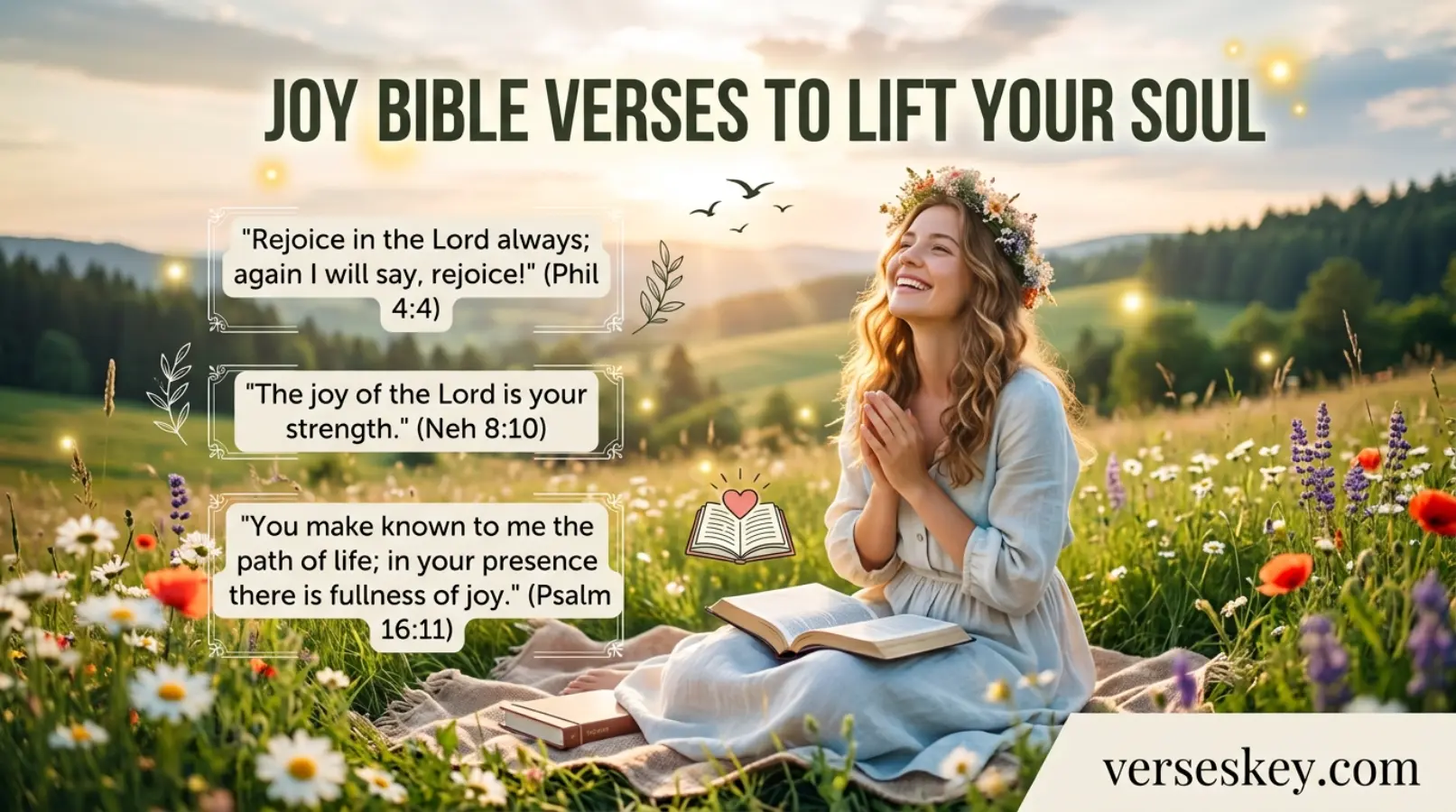 Joy Bible Verses to Lift Your Soul and Strengthen Faith