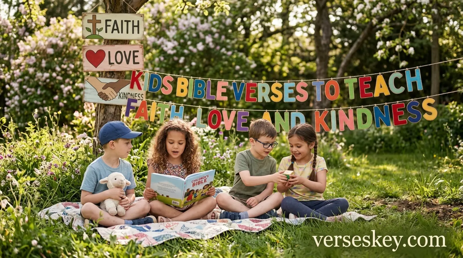 Kids Bible Verses to Teach Faith, Love, and Kindness